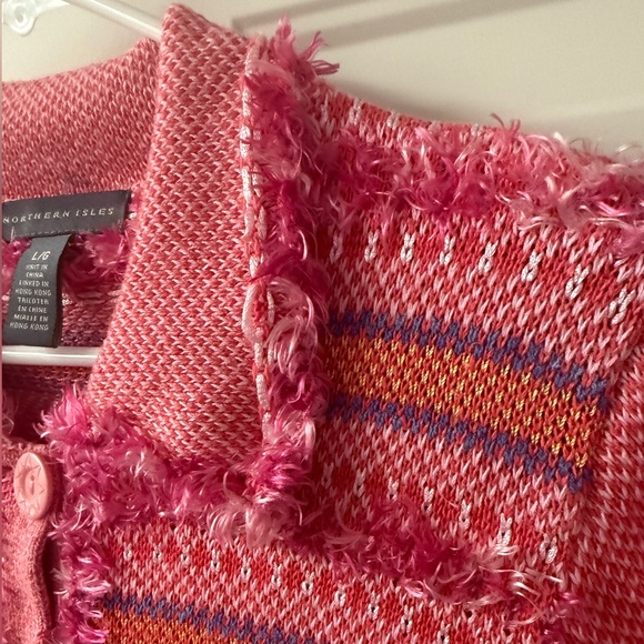 NORTHERN ISLES hand knit cardigan - Picture 2 of 7